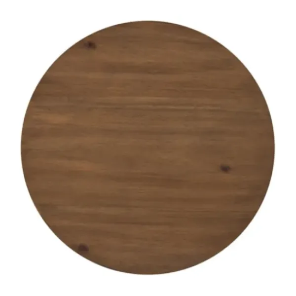 Accent & End Tables-Kirkland's Home Seasoned Paden Wood Accent Table Brown