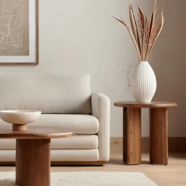 Accent & End Tables-Kirkland's Home Seasoned Paden Wood Accent Table Brown