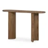 Console Tables-Kirkland's Home Seasoned Paden Wood Console Table Brown