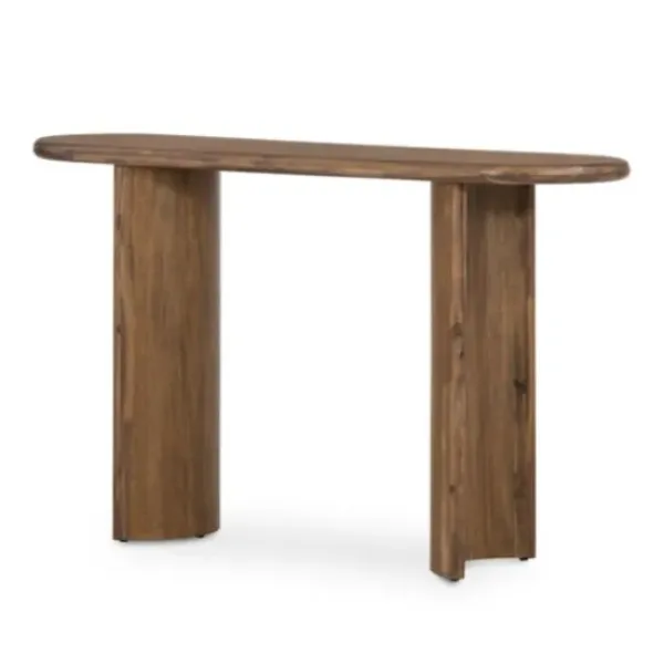 Console Tables-Kirkland's Home Seasoned Paden Wood Console Table Brown