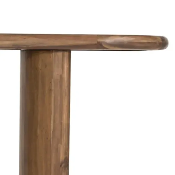 Console Tables-Kirkland's Home Seasoned Paden Wood Console Table Brown