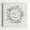 Wall Quotes & Signs-Kirkland's Home See Good In All Things Canvas Art Print White/Green