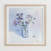 Framed Art-Kirkland's Home September Aster Framed Art Print Blue/Purple