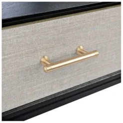 Console Tables-Kirkland's Home Serena 2-Drawer Console Table Black
