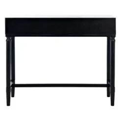 Console Tables-Kirkland's Home Serena 2-Drawer Console Table Black