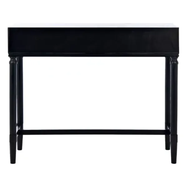 Console Tables-Kirkland's Home Serena 2-Drawer Console Table Black