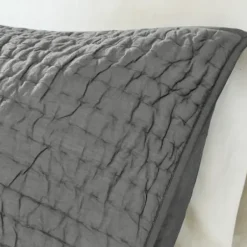 Bedspreads & Coverlets-Kirkland's Home Serene Quilted 3-Pc. Queen Coverlet Set Gray