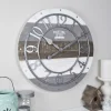 Clocks-Kirkland's Home Shabby Wood Plank Wall Clock