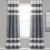Curtains & Drapes-Kirkland's Home Sheer Birdie Curtain Panel Set, 84 In. Gray