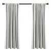 Curtains & Drapes-Kirkland's Home Sheer Botanical Curtain Panel Set, 84 In. White