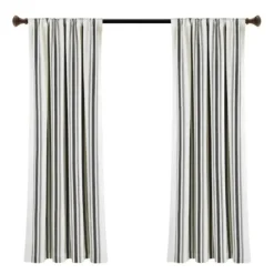 Curtains & Drapes-Kirkland's Home Sheer Botanical Curtain Panel Set, 84 In. White