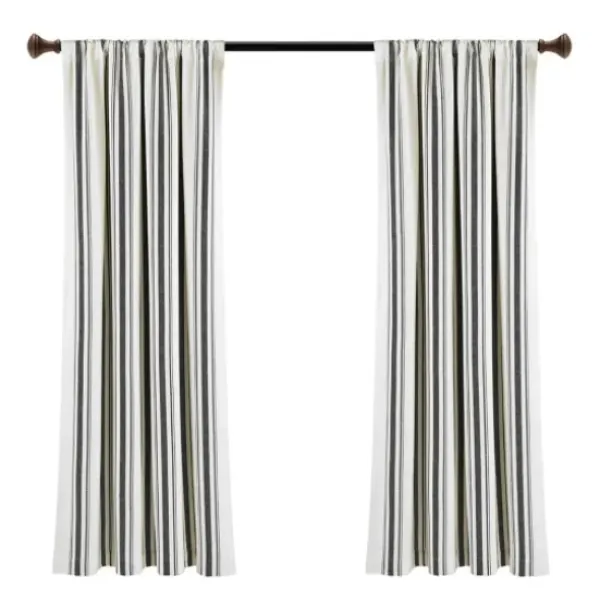 Curtains & Drapes-Kirkland's Home Sheer Botanical Curtain Panel Set, 84 In. White
