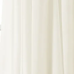 Curtains & Drapes-Kirkland's Home Sheer Dark Linen Curtain Panel, 96 In. Gray