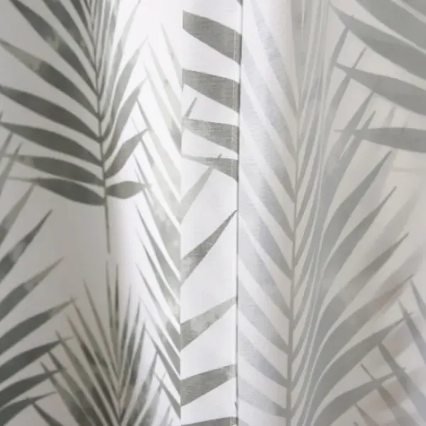 Curtains & Drapes-Kirkland's Home Sheer Textured Curtain Panel Set, 84 In White