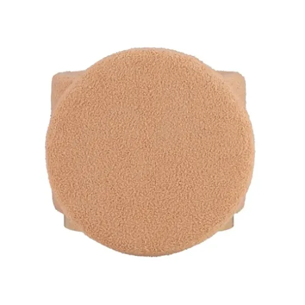 Benches & Ottomans-Kirkland's Home Sherpa Upholstered Storage Ottoman Tan