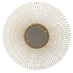 Wall Plaques-Kirkland's Home Shining Golden Sunburst 3-Pc. Wall Mirror Set