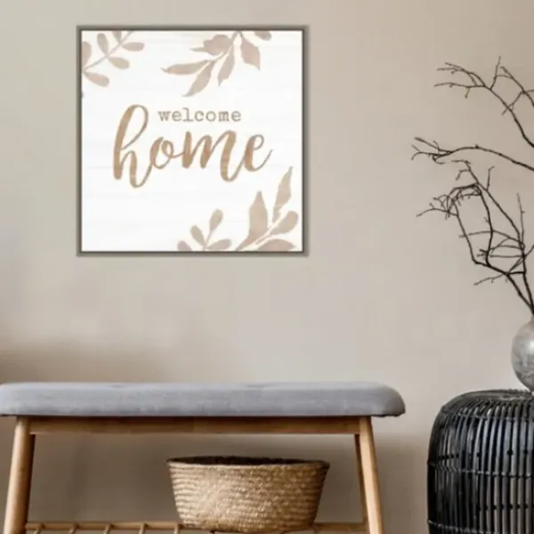Wall Quotes & Signs-Kirkland's Home Shiplap Sentiment I Framed Wall Plaque White
