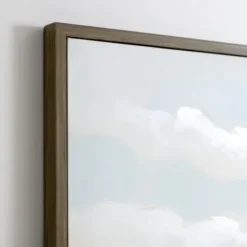 Framed Art-Kirkland's Home Shoreline I Framed Art Print Blue