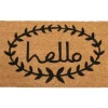 Doormats-Kirkland's Home Sienna Rubber Doormat, 48X22 In. Black