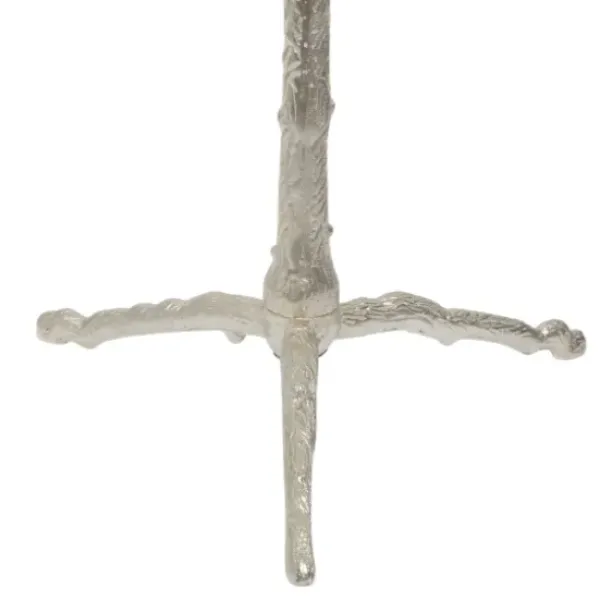 Entryway Furniture-Kirkland's Home Silver Aluminum Tree Branch Coat Rack