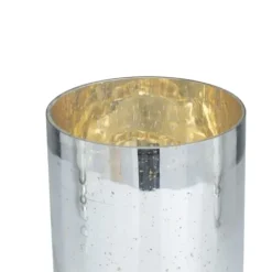 Candle Holders-Kirkland's Home Silver And Golden Goblet 3-Pc. Candle Holder Set Silver/Gold