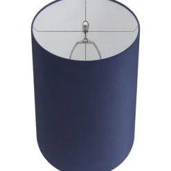Table Lamps-Kirkland's Home Silver And Tapered Table Lamps, Set Of 2 Blue