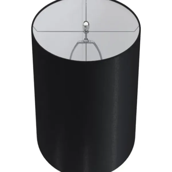 Table Lamps-Kirkland's Home Silver And Tapered Table Lamps, Set Of 2 Black
