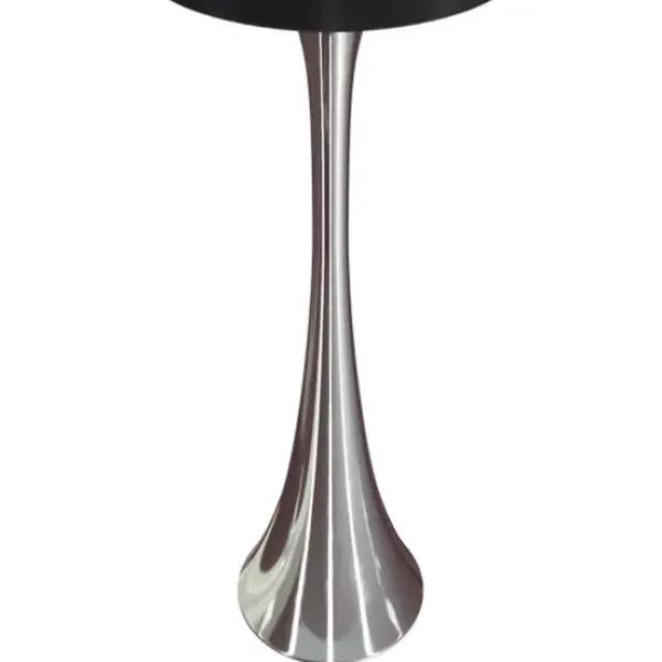 Table Lamps-Kirkland's Home Silver And Tapered Table Lamps, Set Of 2 Black