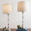 Table Lamps-Kirkland's Home Silver Crystal Table Lamp, Set Of 2 White