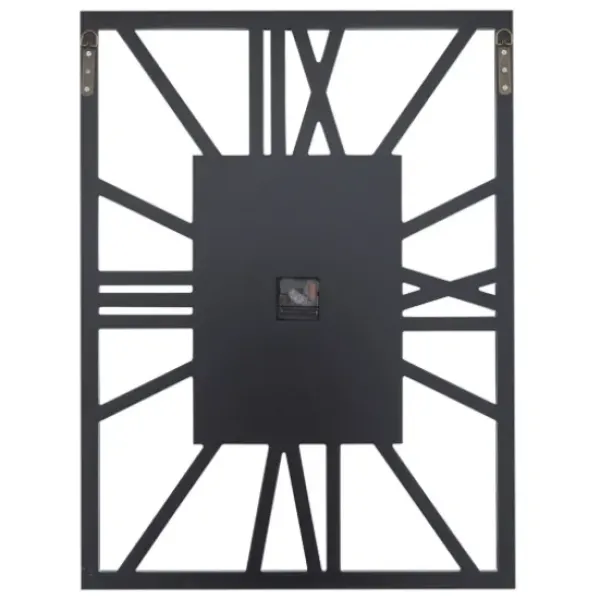 Clocks-Kirkland's Home Silver Glass Frame Wall Clock