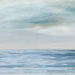 Canvas Art-Kirkland's Home Silver Shore Canvas Art Print Blue