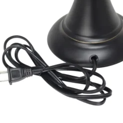 Table Lamps-Kirkland's Home Simple Bronze Metal 3-Pc. Floor And Table Lamp Set Brown