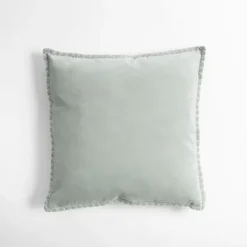 Pillows-Kirkland's Home Sky Velvet Riviera Throw Pillow Blue