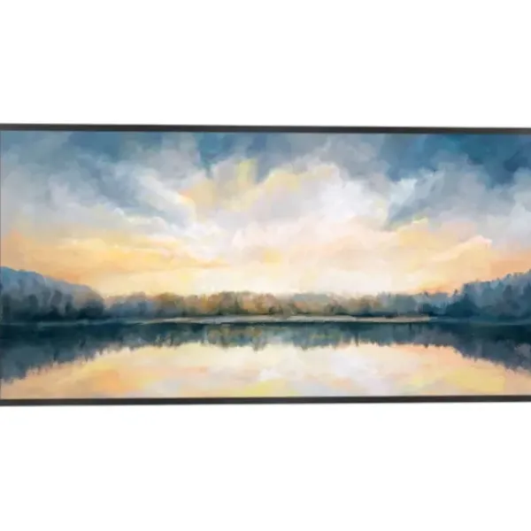Canvas Art-Kirkland's Home Skylights Framed Canvas Art Print Blue
