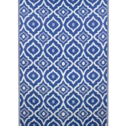 Outdoor Rugs-Kirkland's Home Slate Floral Outdoor Area Rug, 4X6 Gray/White