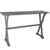 Console Tables-Kirkland's Home Slate Hourglass Console Table Gray