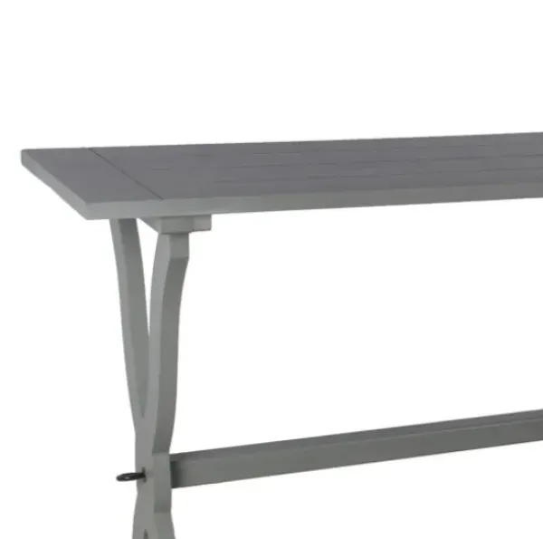 Console Tables-Kirkland's Home Slate Hourglass Console Table Gray