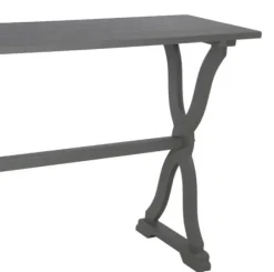 Console Tables-Kirkland's Home Slate Hourglass Console Table Gray