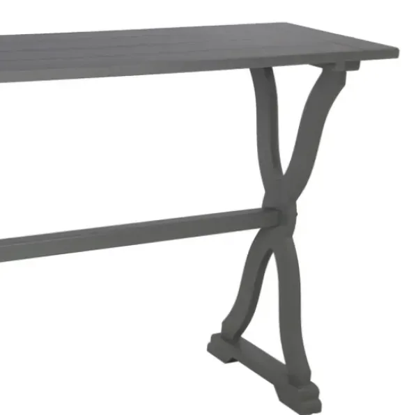 Console Tables-Kirkland's Home Slate Hourglass Console Table Gray