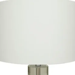 Table Lamps-Kirkland's Home Slim Marble Table Lamp White