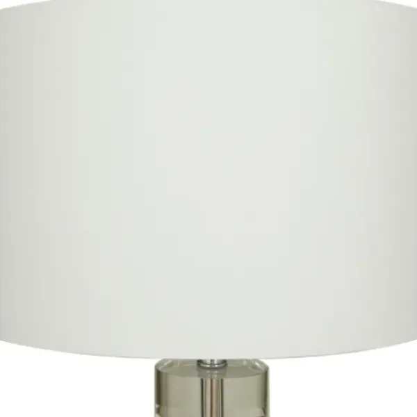 Table Lamps-Kirkland's Home Slim Marble Table Lamp White