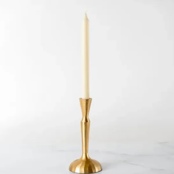 Candle Holders-Kirkland's Home Slim Taper Candle Holder, 8 In. Gold