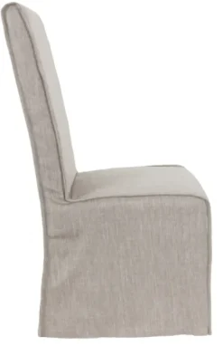 Dining Chairs-Kirkland's Home Slipcover Dining Chair Gray