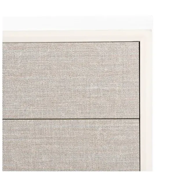 Entryway Furniture-Kirkland's Home Sloane Four-Drawer Console Table White