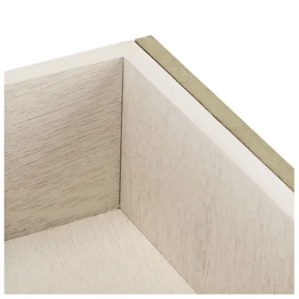 Entryway Furniture-Kirkland's Home Sloane Four-Drawer Console Table White