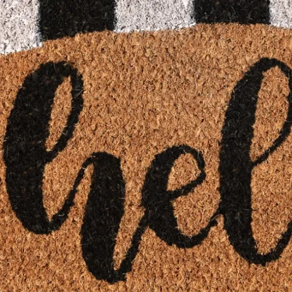 Doormats-Kirkland's Home Small Drifted Nature Welcome Doormat Brown/Multi
