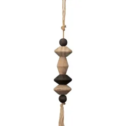 Decorative Accents-Kirkland's Home Small Rustic Barn Wood Wine Bottle Holder Brown