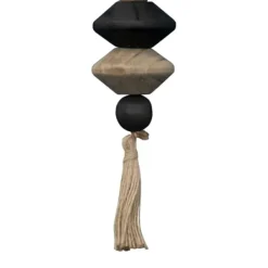 Decorative Accents-Kirkland's Home Small Rustic Barn Wood Wine Bottle Holder Brown