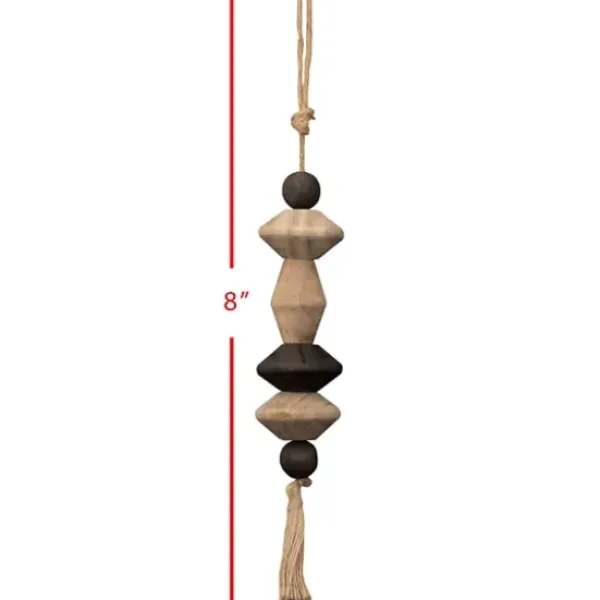 Decorative Accents-Kirkland's Home Small Rustic Barn Wood Wine Bottle Holder Brown