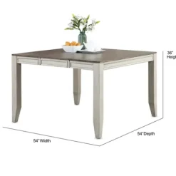 Dining Tables-Kirkland's Home Smoky Alabaster Wooden 7-Pc. Dining Set Gray/Brown